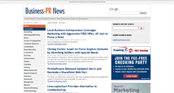 Desktop Screenshot of business-prnews.com